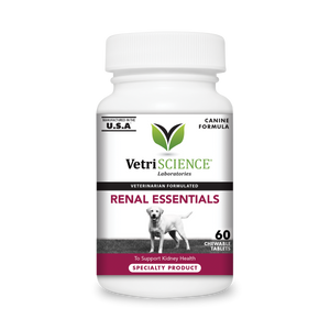 RENAL ESSENTIALS CANINE 60 TABS NEW SIZE  | Vetriscience Laboratories