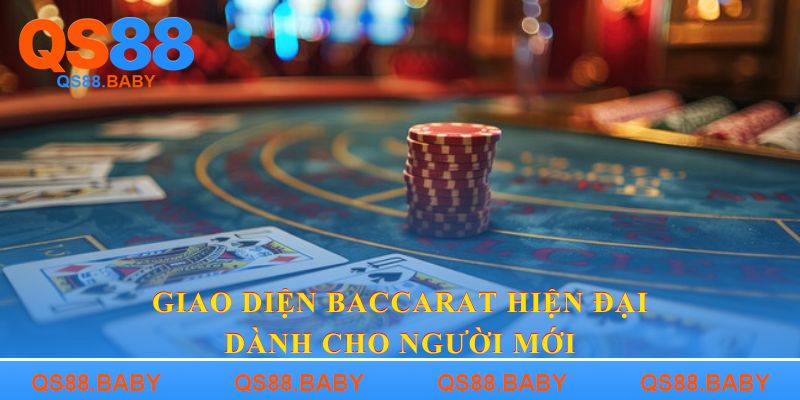 Giao diện baccarat hiện đại dành cho người mới